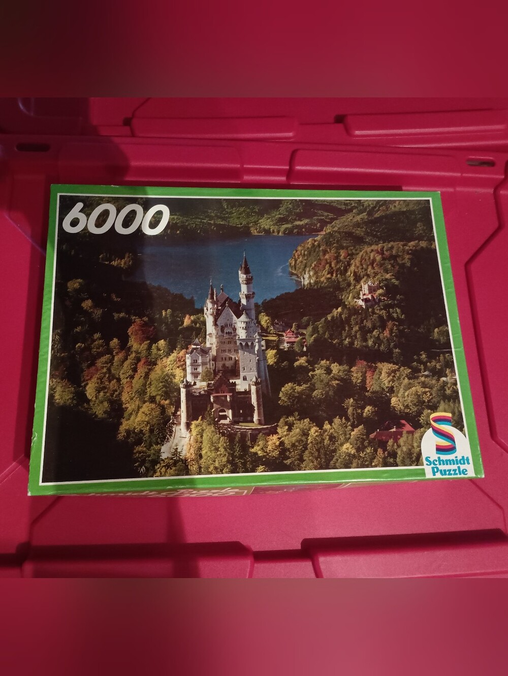Schmidt Puzzle 6000 Piece Castle Scenic Jigsaw Neuschwanstein